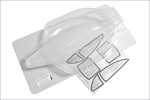 IF138 BODY SHELL -  INFERNO MP7.5 (CLEAR)